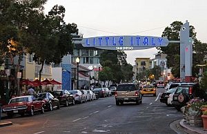 Little Italia în San Diego sau forza italia în maniera californiană sudică