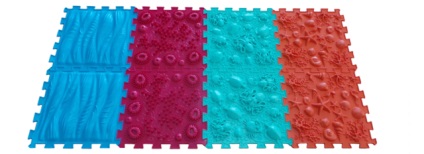Masszázs szőnyegek - orto puzzle keverjük össze a tengert