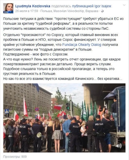 A varsói Maidan az ukrán recept szerint készült