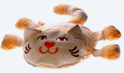 Jucărie Myakishi mai caldă pisică - doctor crumb - jucărie moale