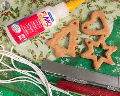 Lecții de Anul Nou sculptură cookie-uri din argilă polimer pentru un pom de Crăciun - târg de maeștri - manual,