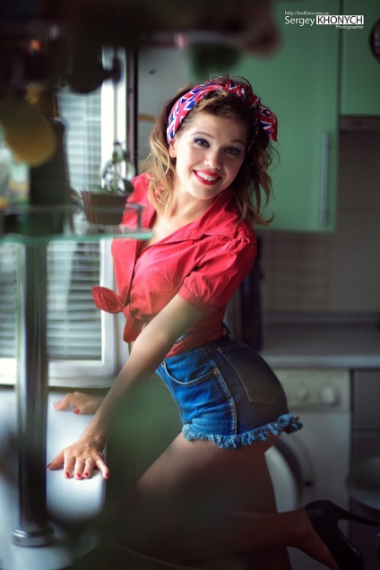 Imagine Pin-up pentru o fotografie