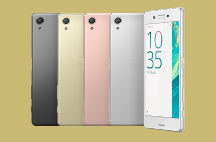 Revizuirea performanțelor sony xperia x și sony xperia x