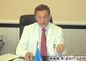 Oleg Minin, director al complexului clinic Murmansk al FGU 
