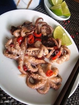 Rețetă Octopus cu fotografie, gătit pas cu pas
