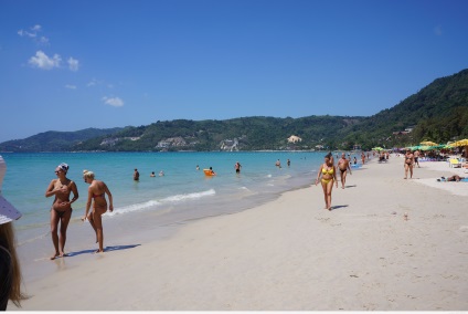 Patong Beach Phuket - fotografie, recenzii, hoteluri, cazare de închiriat, plajă, nisip și mare