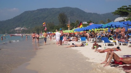 Patong Beach Phuket - fotografie, recenzii, hoteluri, cazare de închiriat, plajă, nisip și mare