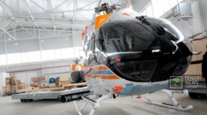 Az első kazah helikopter felmászott az égre