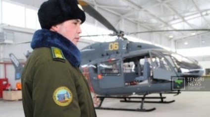 Primul elicopter kazah a urcat pe cer