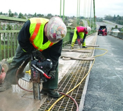 Fűrész beton és hab beton lánc, gyémánt, kézi, sabelnaya