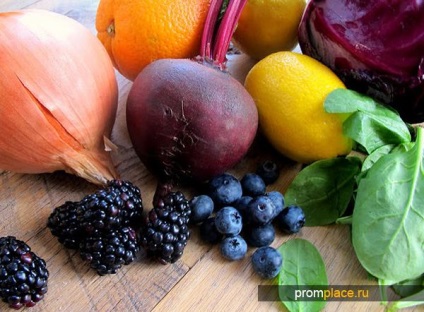 Élelmiszer színezékek természetes alapon
