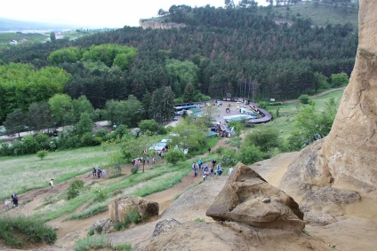 O excursie la cascadele inelului montan, parcul Kislovodsk