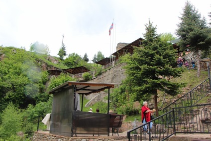 O excursie la cascadele inelului montan, parcul Kislovodsk