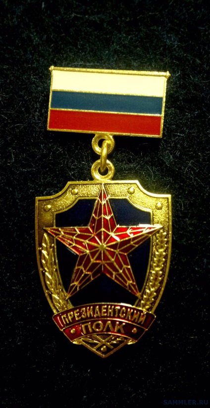 Regimentul prezidențial - insigne de fsb, fso, dr, fapsi pf