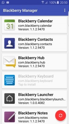 Aplicații de la Blackberry pentru Android Apk, instalare, caracteristici