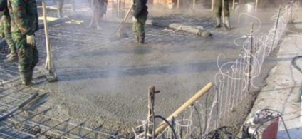 Încălzirea betonului cu electrozi sau bucle
