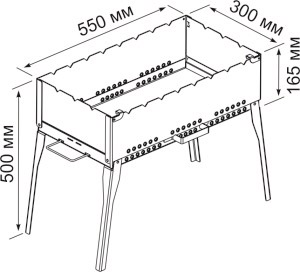 Plăcuță pliabilă pliabilă din metal cu desenul mâinilor tale