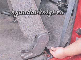Регулиране на седалка и волан Hyundai портиера, Hyundai Porter на