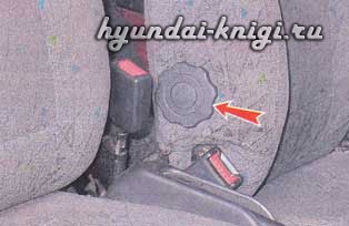 Регулиране на седалка и волан Hyundai портиера, Hyundai Porter на
