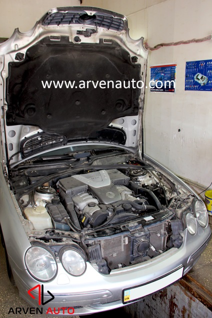 Repararea electronică în mercedes-benz cl600 după instalarea incorectă a bateriei, arven auto