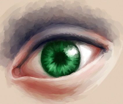 Rajzolj egy szemet, korallfestő
