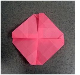 Rose origami az összeszerelési sémákban és a fotó mester osztályban