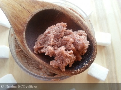 Zahăr organism scrub shokobela savonry - revizuirea eco-blog nastina