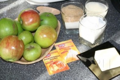 Secretul plăcintei de mere de gătit cu crustă de zahăr crocantă și umplutură plăcută - îmi place