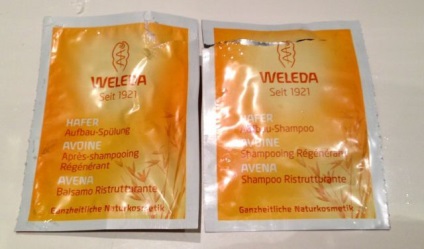 Șampon și balsam cu extract de ovăz pentru păr uscat și deteriorat de la Weleda - recenzii,