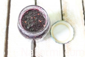 Mulberry cukorral dörzsölte a téli receptet fotóval