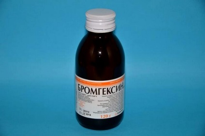 Trusa de sirop bromhexina, caracteristicile medicamentului