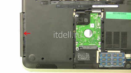 Îndepărtăm notebook-urile dvd-drive dell inspiron 5520 și 7520