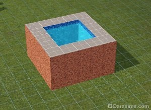 Construcția unui jacuzzi într-un sim 3