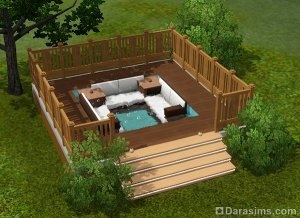 Construcția unui jacuzzi într-un sim 3