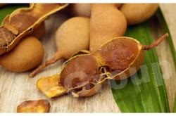 Tamarind (tamarind) - fructe exotice din Thailanda