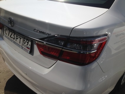 Încercați unitatea toyota camry 2015 (2