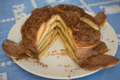 Torta teknős recept fotóval a helyszínen a desszertekről