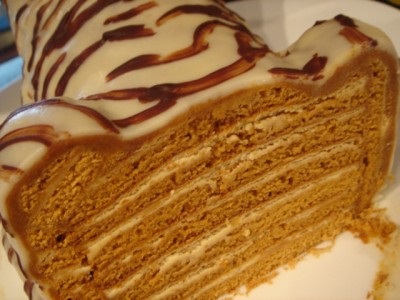 Cake în formă de tigru - oaspeții în casă - 1000 de modalități de a distra oaspeții!