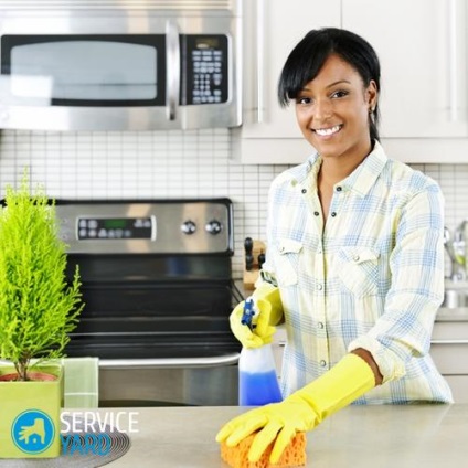 Curățarea în bucătărie, confortul casei în mâinile tale