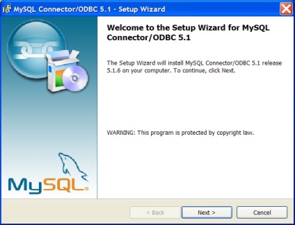 Instalarea driverei mysql odbc driver în ferestre, programe gata făcute în Delphi și dezvoltarea de programe