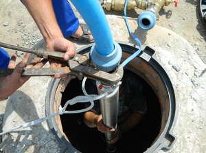 Instalarea pompei în puț și prețurile pentru tipurile principale de lucru și instalare