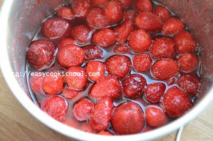Strawberry jam 5 minute, retete usoare