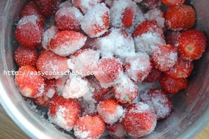 Strawberry jam 5 minute, retete usoare