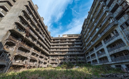 Hasima - o insulă abandonată într-un ocean liniștit (58 de fotografii), axa lumii