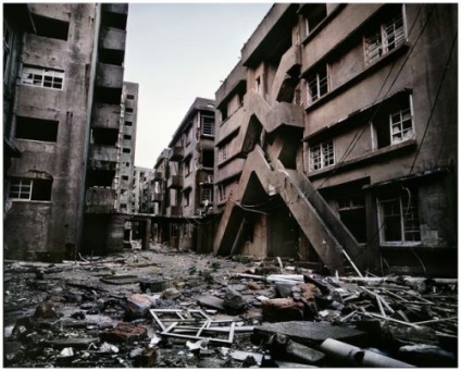 Oraș abandonat pe insula Gankadzhima