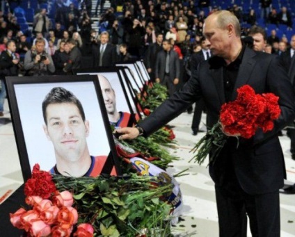 100 de mii de ruși au spus la revedere jucătorilor hochei morți - locomotiva - lumea