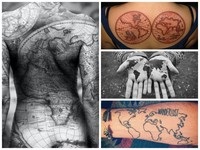 40 Fotografii cu cele mai bune tatuaje de călătorie