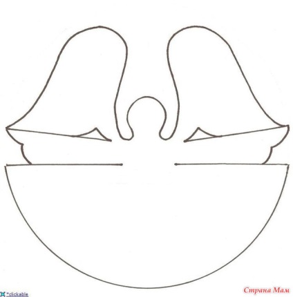 Îngerii, meșteșugurile din hârtie - ce să facă cu un copil - lumea este în mâinile mele! Mamele țării