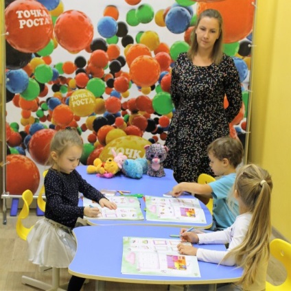 Limba engleză - punct de creștere falconers centru de dezvoltare pentru copii din Moscova