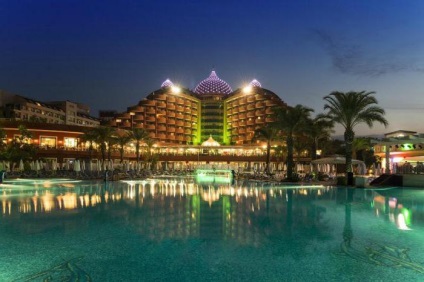 Antalya, descriere hotel delfin, servicii, comentarii